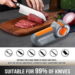 six-in-one high-torque precision knife & scissor sharpener