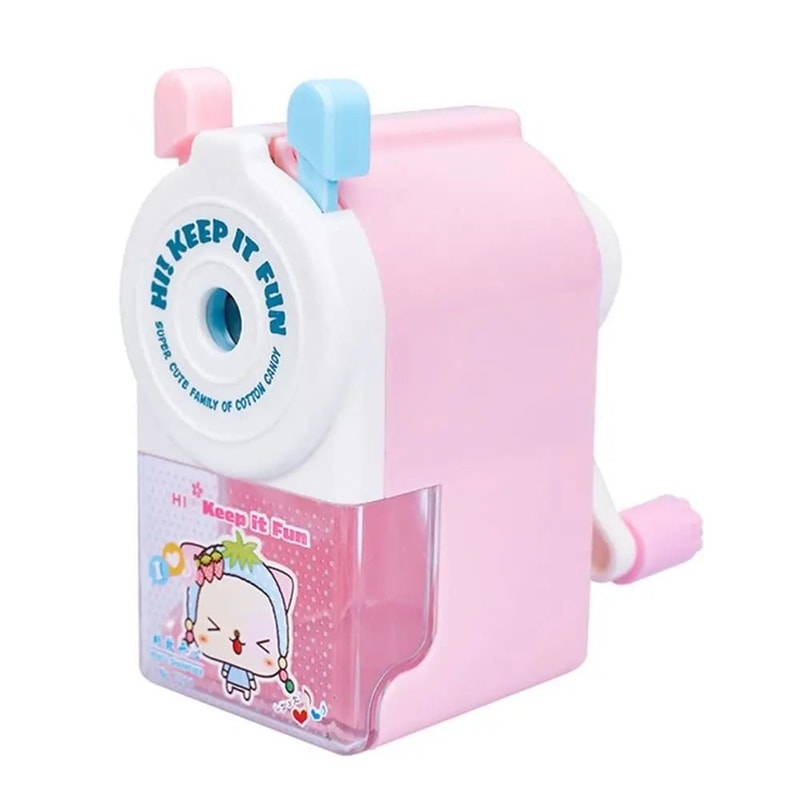 HighTorque Cute Cartoon HandCranked Mechanical Pencil Sharpener 6