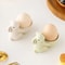 Handcrafted Ceramic Rabbit Egg Cup Desktop Ornament 5