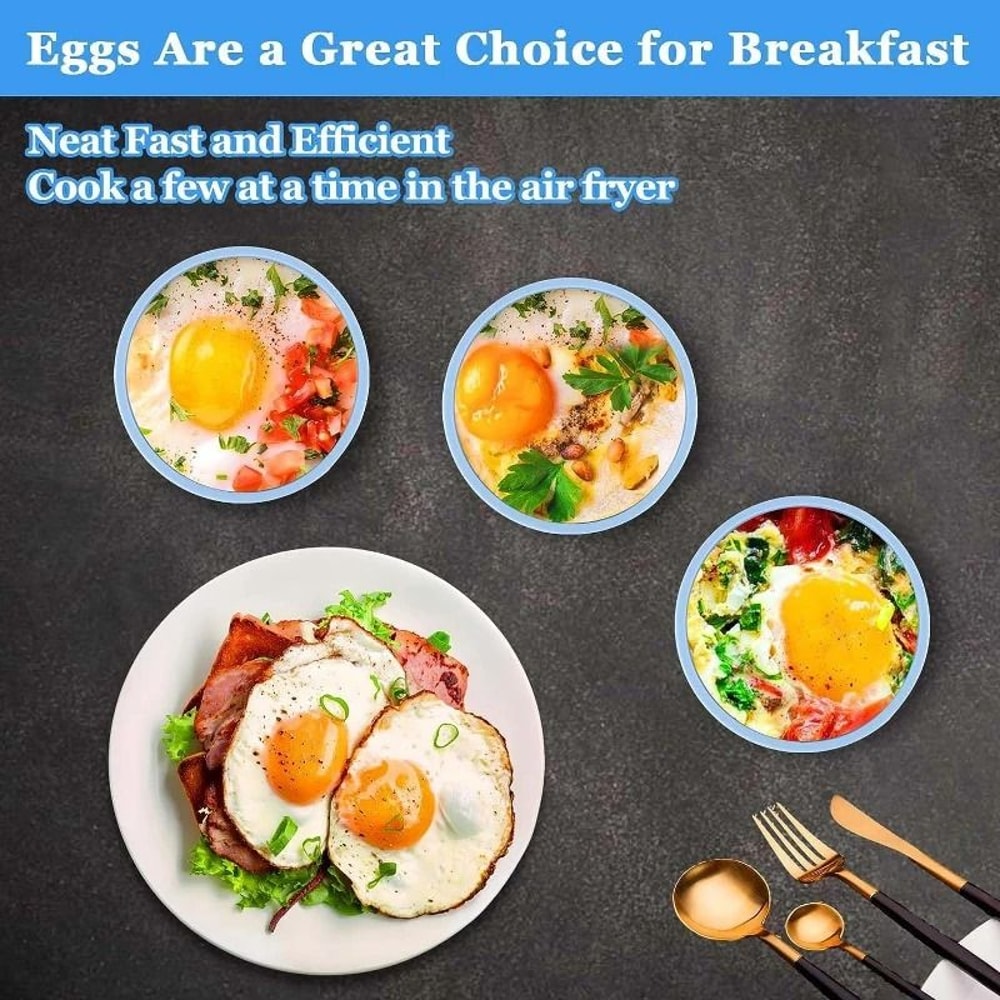 HighTorque Silicone Microwave Air Fryer Egg Cooker 3