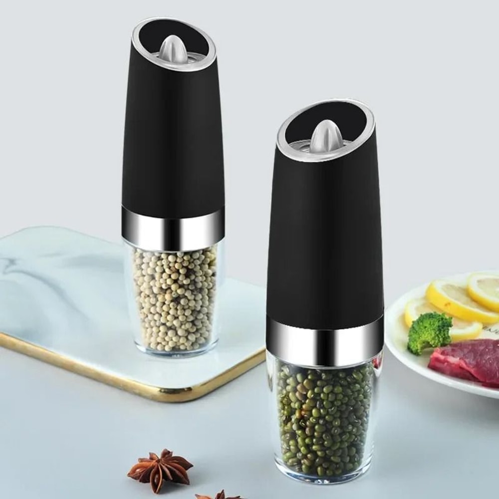 GravityOperated Automatic Salt Pepper Mill Grinder 5