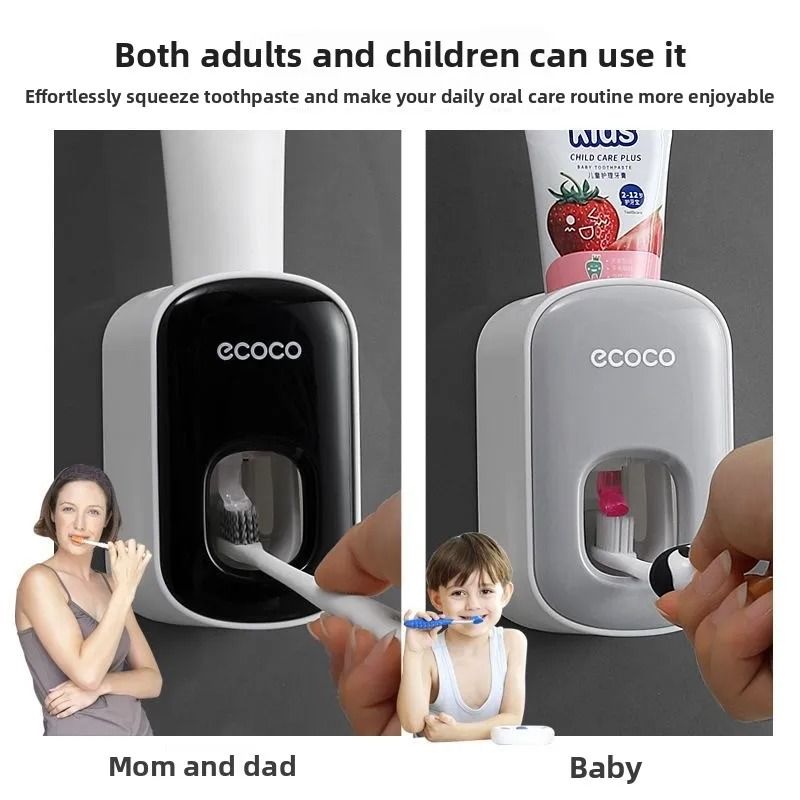 Automatic HighTorque WallMounted Toothpaste Cleanser Dispenser 1