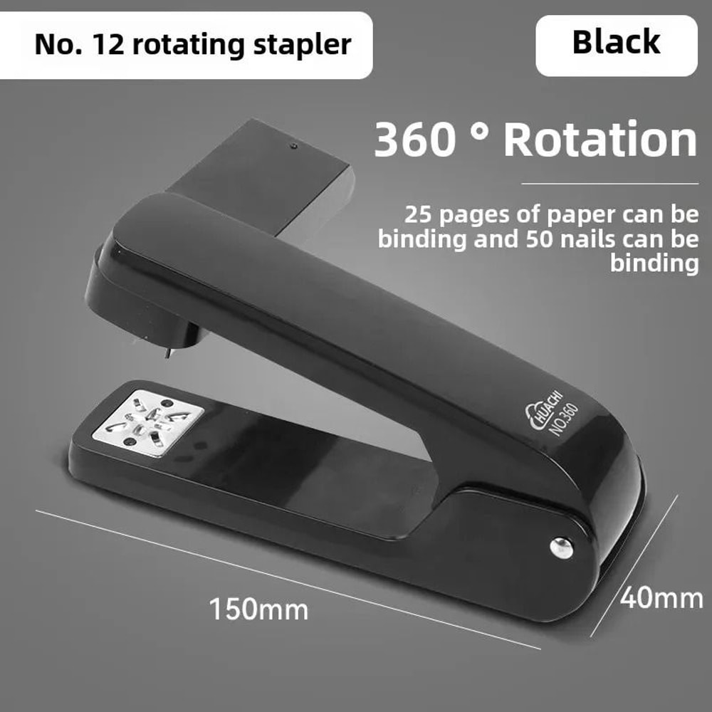 360Degree HighTorque Rotating LaborSaving Stapler 6