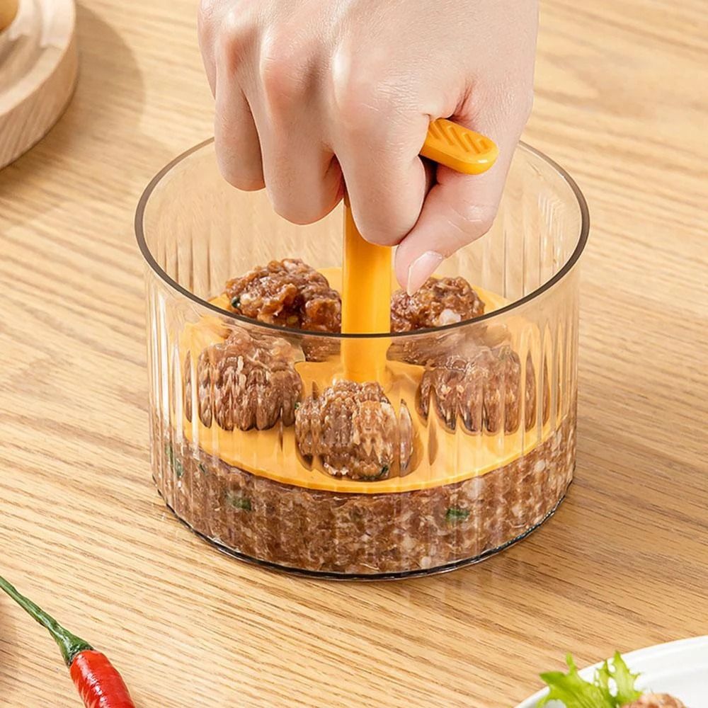 Effortless NonStick Meatball Press And Freezer Storage Container 2