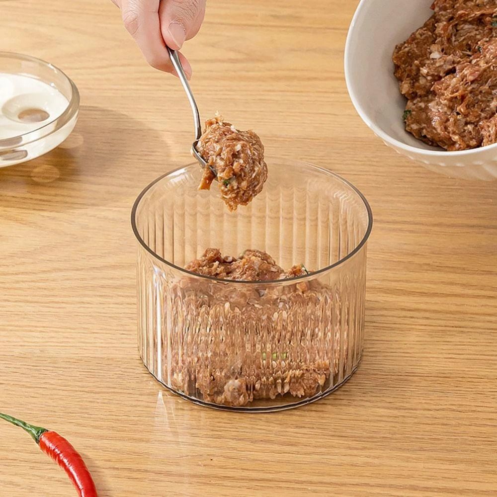 Effortless NonStick Meatball Press And Freezer Storage Container 5