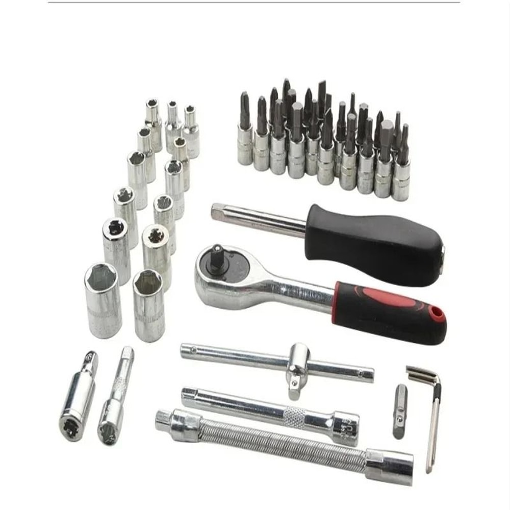 46Piece Precision Ratchet And Socket Tool Set 5