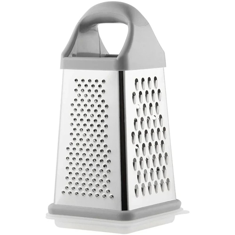 MultiSided Stainless Steel Box Grater And Vegetable Slicer 8