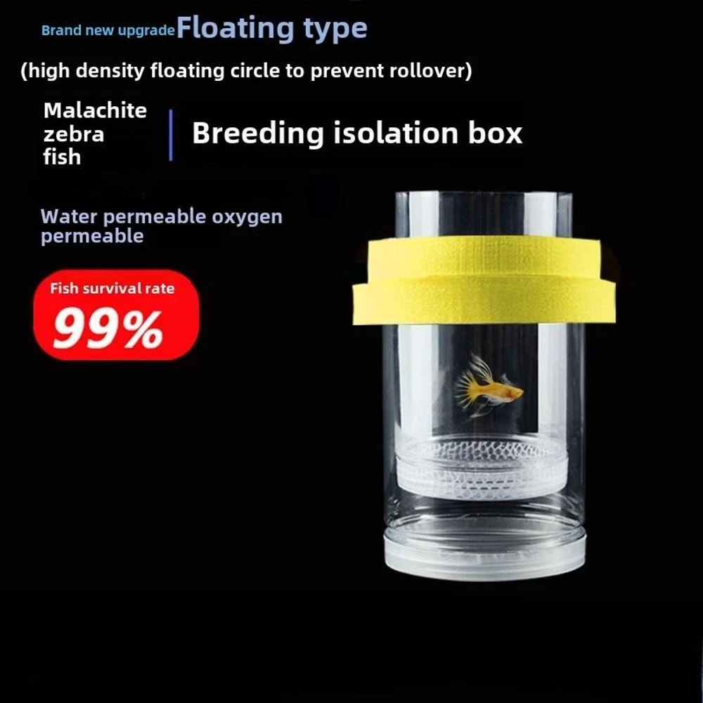 DualChamber Aquarium Breeding Box And Fry Isolation Hatchery 1