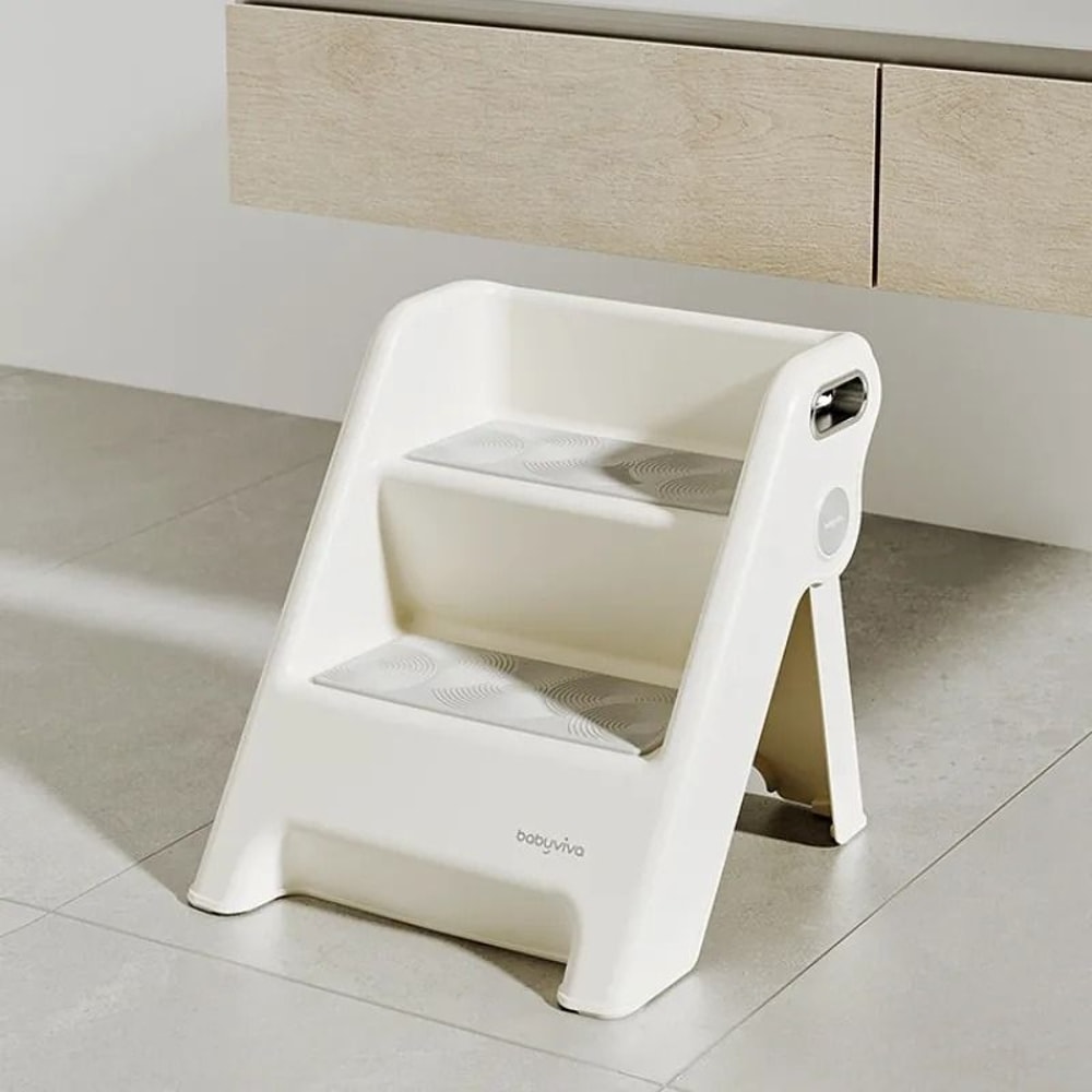 NonSlip Height Increasing Kids Step Stool And Foldable Potty Training Aid 3