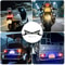 Gemini Said Universal 12V Motorcycle LED Devil Eye License Plate Tail Light 3