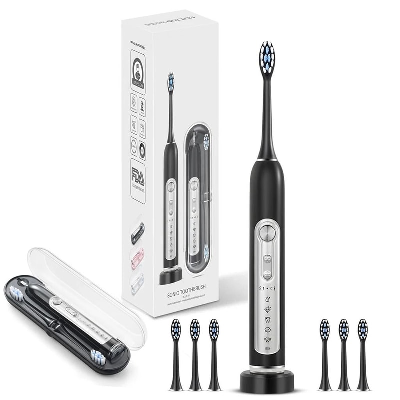 Rechargeable HighPerformance Sonic Electric Toothbrush For Adults And Kids 7