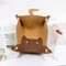 Creative CatShaped PU Leather Storage Tray And Desktop Organizer 9