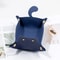 Creative CatShaped PU Leather Storage Tray And Desktop Organizer 10
