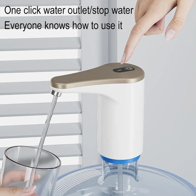 Wireless Portable Electric Water Bottle Pump And Automatic Dispenser 0