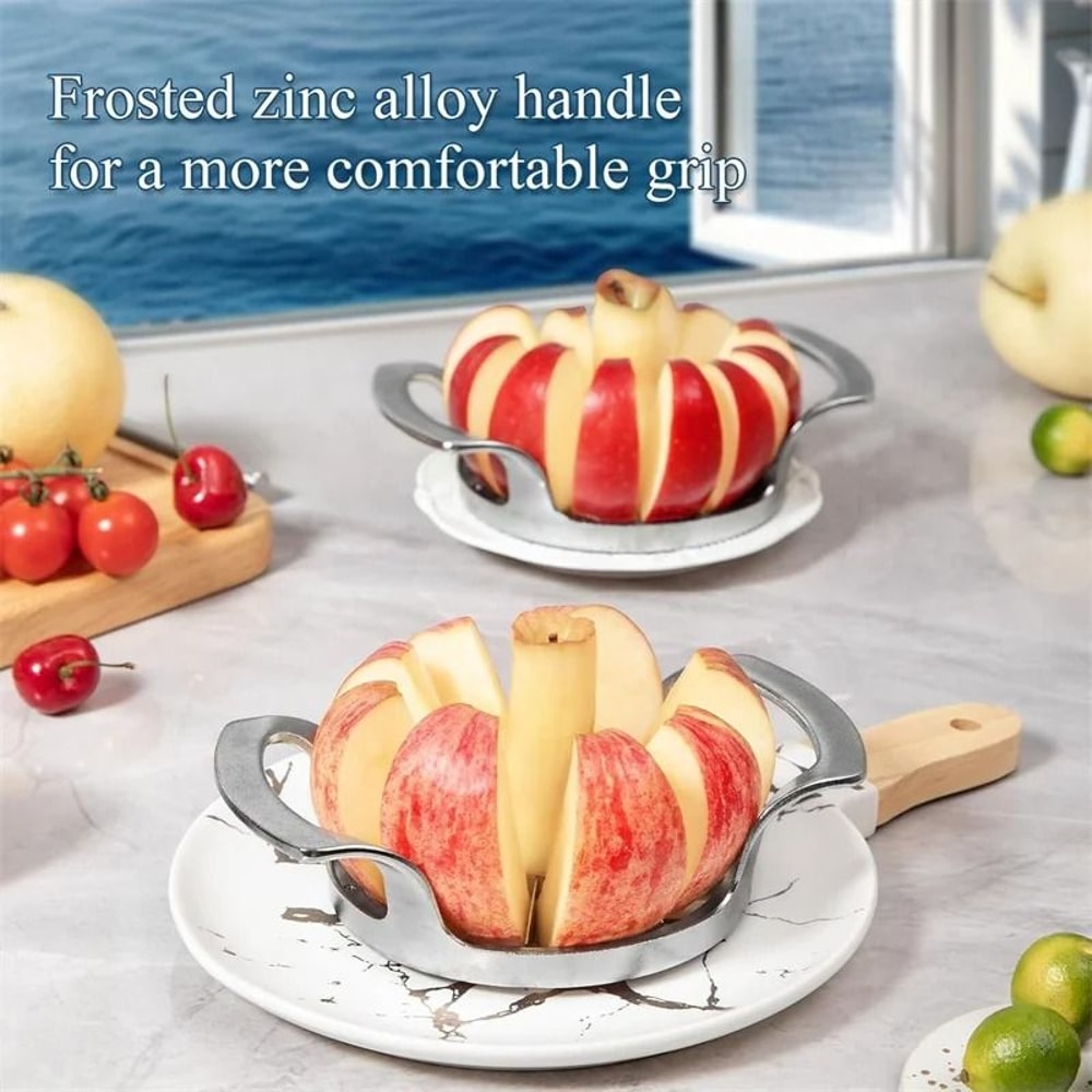 Upgraded Stainless Steel Apple Slicer And 8Blade Fruit Divider 3