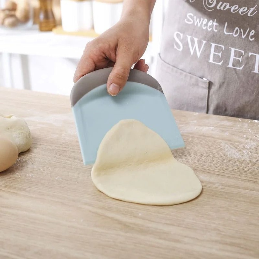 Multipurpose Dough Scraper And Bench Cutter With Precision Measurement Scale 4