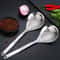 2Piece Stainless Steel Skimmer And Slotted Strainer Spoon Set 0