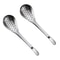 2Piece Stainless Steel Skimmer And Slotted Strainer Spoon Set 6