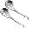 2Piece Stainless Steel Skimmer And Slotted Strainer Spoon Set 7