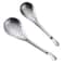 2Piece Stainless Steel Skimmer And Slotted Strainer Spoon Set 8