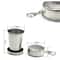Stainless Steel Retractable Folding Cup And Portable Camping Teaware 2