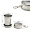 Stainless Steel Retractable Folding Cup And Portable Camping Teaware 2
