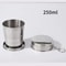 Stainless Steel Retractable Folding Cup And Portable Camping Teaware 7
