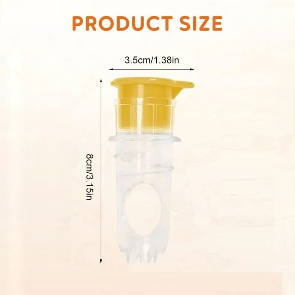 3Piece Portable ScrewTop Manual Lemon Squeezer With BuiltIn Filter 1