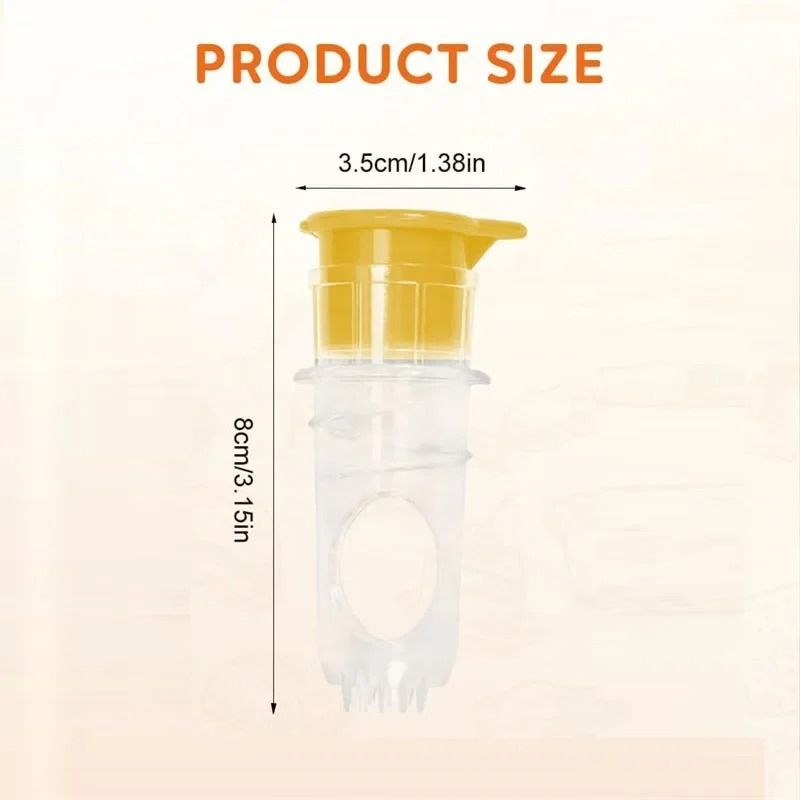 3Piece Portable ScrewTop Manual Lemon Squeezer With BuiltIn Filter 1