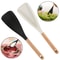 Premium Silicone Cooking Spoon And Multipurpose Spatula With Natural Wood Handle 0