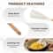 Premium Silicone Cooking Spoon And Multipurpose Spatula With Natural Wood Handle 2