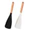 Premium Silicone Cooking Spoon And Multipurpose Spatula With Natural Wood Handle 7