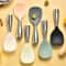 Premium HighHeat Resistant Silicone Cooking And Serving Spoon 0