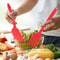 Silicone Flexible Cooking Fork And HeatResistant Pasta Server 5