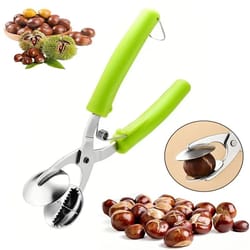 heavy-duty 304 stainless steel chestnut opener and nut cracker