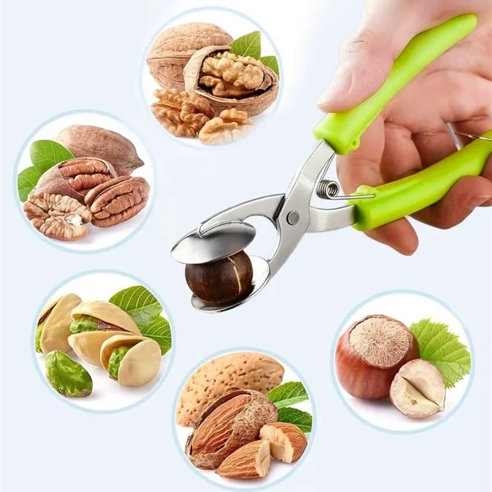 HeavyDuty 304 Stainless Steel Chestnut Opener And Nut Cracker 5