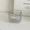 Premium Stainless Steel Minimalist Desktop Organizer Drainage Basket 6