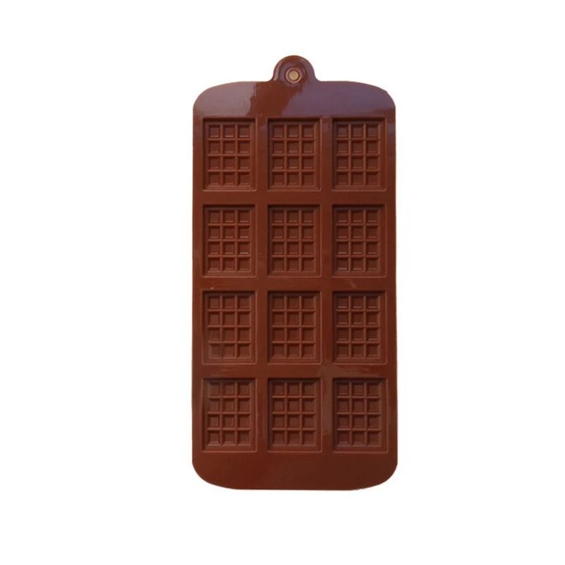 12Cavity NonStick Silicone Chocolate Mini Waffle Mold 4