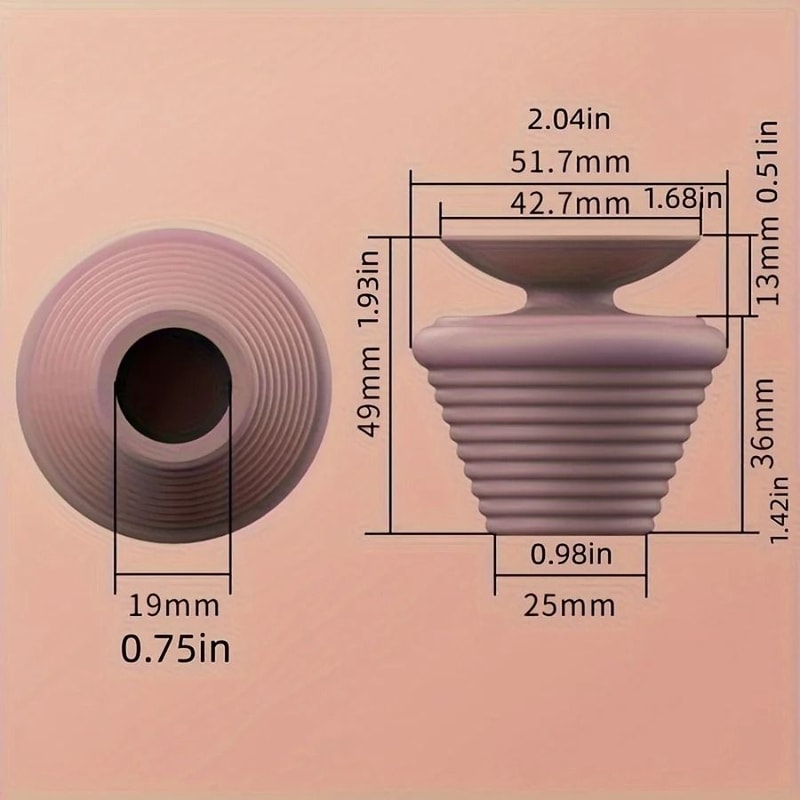 Universal Silicone AntiOdor Sink Drain Plug Sewer Seal 2