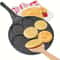 7Cup Emoji Animal Face Nonstick Pancake Pan 1