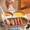 3Compartment NonStick Aluminum Breakfast Skillet 1