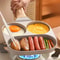 3Compartment NonStick Aluminum Breakfast Skillet 1