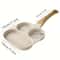 3Compartment NonStick Aluminum Breakfast Skillet 3
