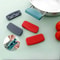 2Piece AutoLock Silicone Pot Handle Covers HeatResistant Clips 3