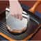 Stainless Steel Smash Burger Press Circular Meat Masher 2