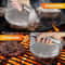 Stainless Steel Smash Burger Press Circular Meat Masher 3