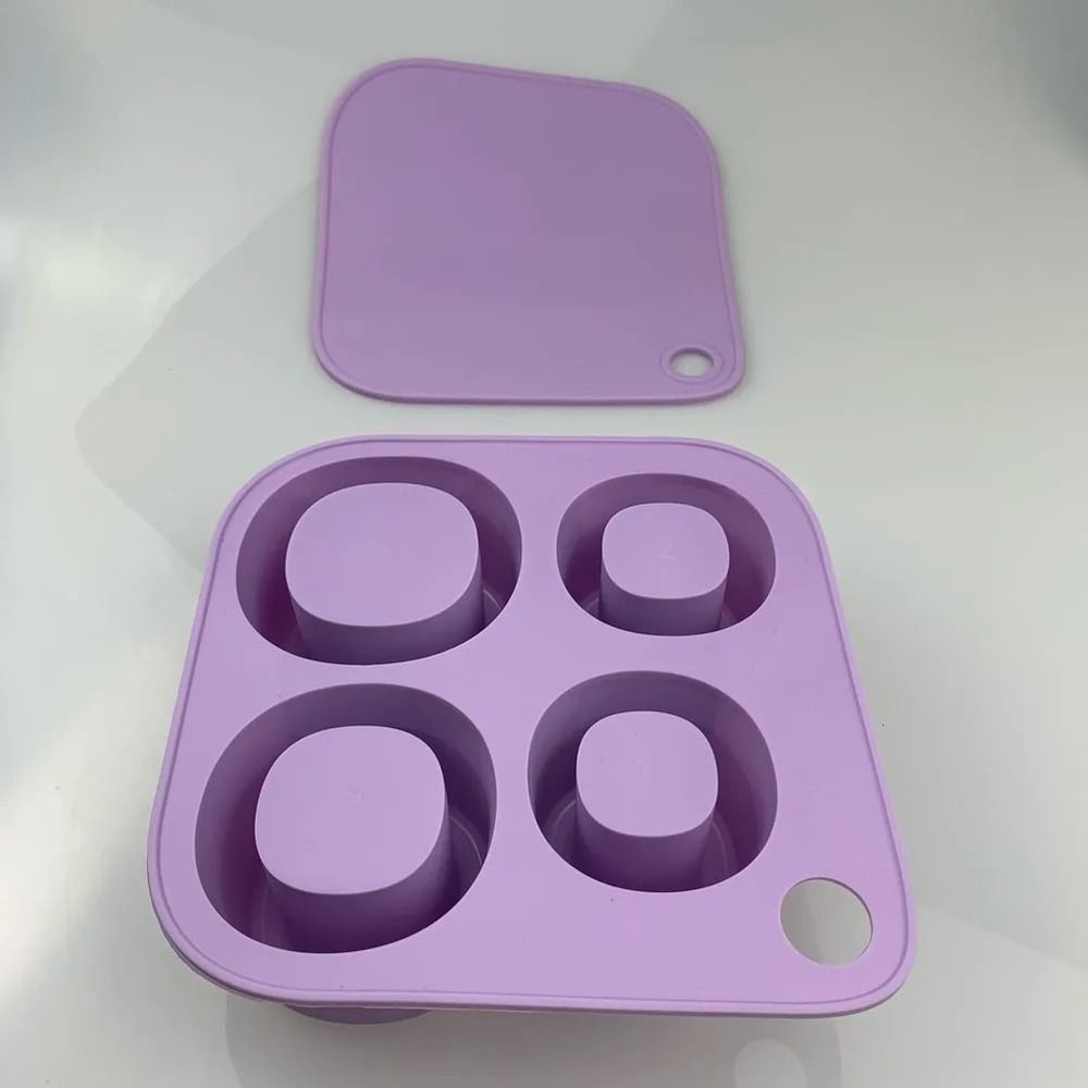 Silicone Cylinder Ice Cube Tray For Stanley Cup Large Tumblers 3