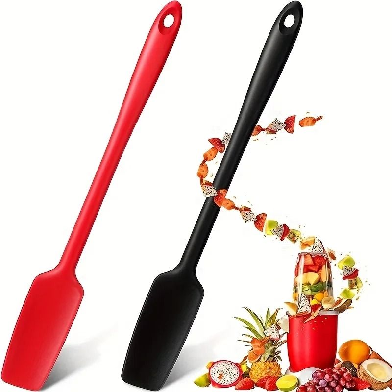 ExtraLong Silicone Jar Scraper Blender Spatula 3