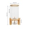 75L Glass Cereal Dispenser LargeCapacity Grain Storage 3