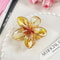 Tropical Bohemia Egg Flower Hair Claw And Vibrant Floral Shark Clip 7